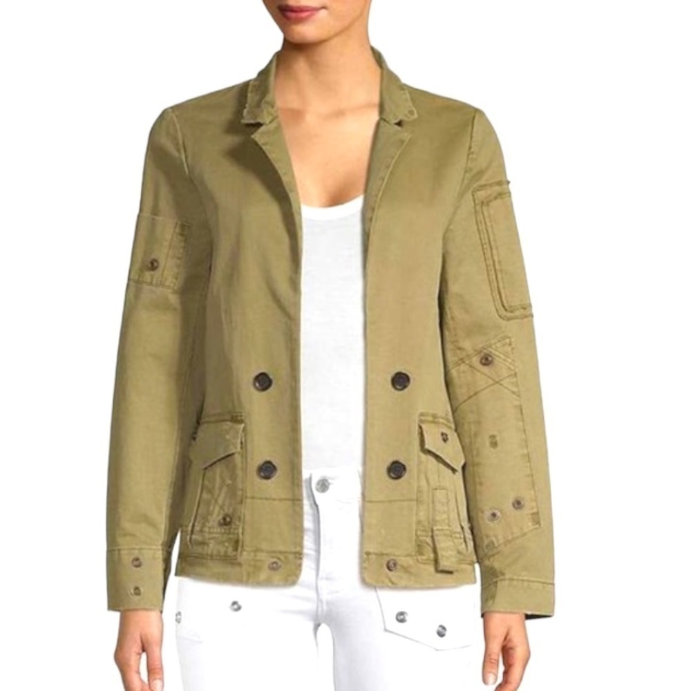 Zadig & Voltaire Vladimir Grunge Jacket Size Xs